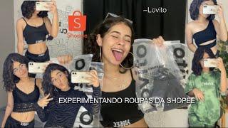 EXPERIMENTANDO ROUPAS DA SHOPEE-lovito