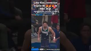 Luka - Klay Thompson connection #nba2k4 #nba #lukadoncic #basketball #ballislife