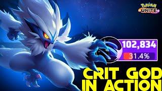 Absol proves that why he is known as Crit God of Solo queue  | Pokemon Unite