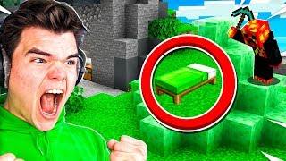 Trolling JELLY in 1v1 Minecraft Bedwars!