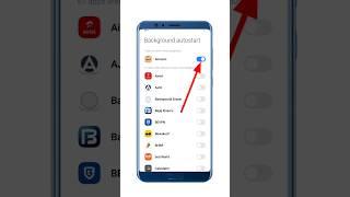How to disable background autostart apps | off autostart background app #shorts