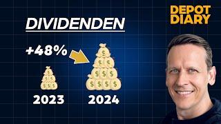 Mit diesen Aktien sind meine Dividenden um 48% gestiegen | Blick ins Depot