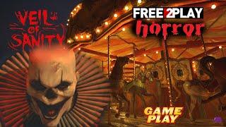 Veil of Sanity  Gameplay  PC Steam Free Horror game  RELEASE DATE:April 1, 2025