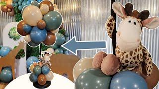 Safari Balloon Centerpiece