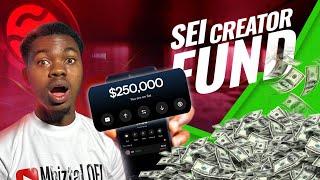 SEI creator fund - $250k + 185k $SEI bonus