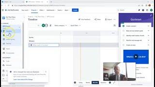 Overview of Jira Cloud for Scrum Projects: Timeline View, Stories, Scrum Board