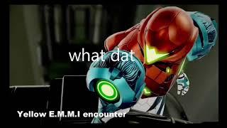 Metroid Dread: Funny Yellow E.M.M.I encounter