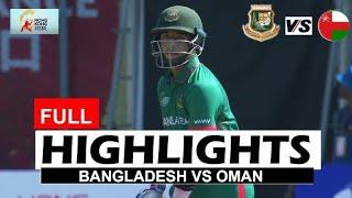 BANGLADESH VS OMAN   | Hong Kong Super Sixes 2024 HIGHLIGHTS