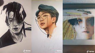 Amazing drawings #bts #drawing #tiktok #fanart