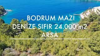 Bodrum Mazı Satılık Denize Sıfır Arsa