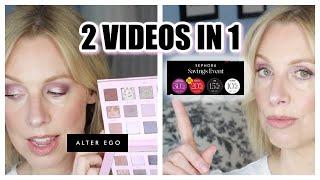 2 Videos in 1- New ALTER EGO COASTAL palette & SEPHORA SALE recs