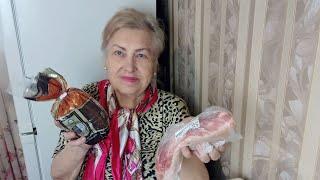 Купила продукты на две недели. Распаковка