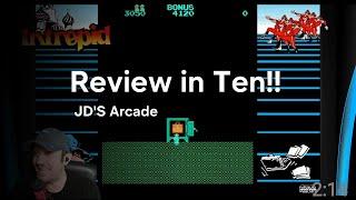 JD’S Arcade Presents a review in 10: Intrepid! A 1983 coin-op by Nova Games!