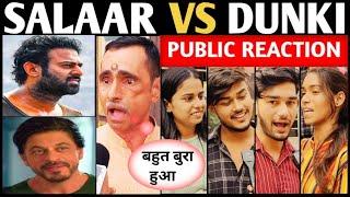 Biggest Clash Ever Dunki Vs Salaar | salaar vs dunki public talk | salaar vs dunki clash reaction