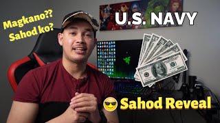 MAGKANO SAHOD KO SA U.S NAVY?? + NA PROMOTE AKO SA NAVY!!!