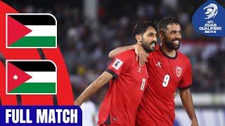 Full Match | AFC Asian Qualifiers™️ Road To 26 | Group B : Palestine vs Jordan