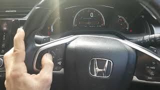 Honda Civic 2018 (FC/FK) How to Reset Service Reminder