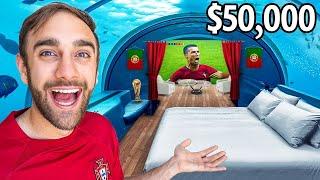 $100 VS $50,000 Football Hotel Room!