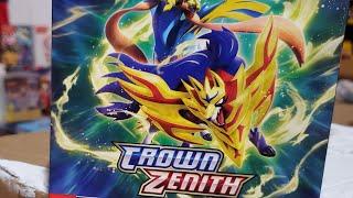 pokemon crown zenith booster bundle opening