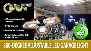 WORTH $30!? Beyond Bright LED Garage Lights.