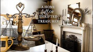 Filling My Home with Vintage Home Decor from Thrift Stores! Thrift Haul + Decorating my Finds!