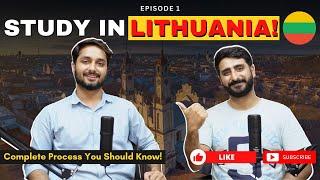 Lithuania Study Process From Pakistan | Complete Details From Pakistan To Lithuania In 2024?