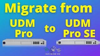 Migrate from UDM Pro to UDM Pro SE