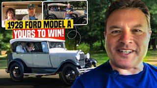 Driving a 1928 Ford Model A Phaeton around Michigan.  Plus- MAFFI Sweepstakes giveaway!