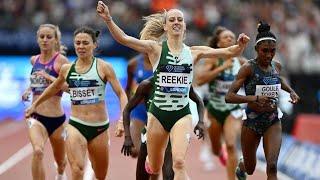 Jemma Reekie wins 800m at London Diamond League 2023 | #BenFieldTrackandField 