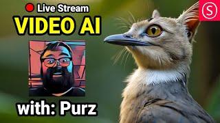 VIDEO AI with Special Guest: Purz - Live Stream - Join me & Have Fun