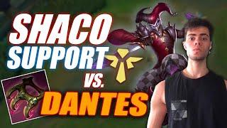 ABUSING AD SHACO SUPPORT vs DANTES