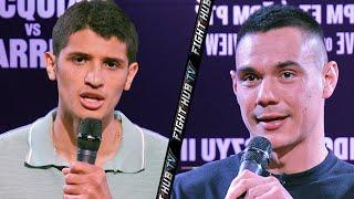 Sebastian Fundora vs Tim Tszyu 2 - FULL Press Conference & Face Off Video