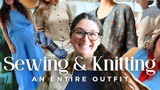YoungFolk Knits: Sewing & Knitting An Entire Outfit