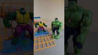 Hulk Action Figures Collection Rage Cage ASMR