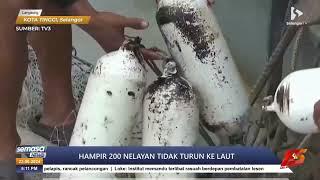 Hampir 200 nelayan tidak turun ke laut