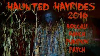 Haunted Hayrides 2016 Ojai Boccali Ranch Pumpkin Patch