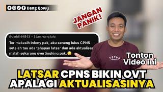 GAK USAH PANIK DENGAN LATSAR CPNS DAN AKTUALISASINYA‼️