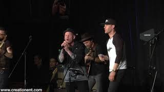 Jensen Ackles and Corey Taylor at the Official Supernatural Convention