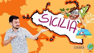 LA SICILIA - La geografia e le REGIONI D'ITALIA spiegate FACILI