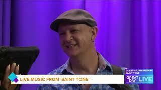 Saint Tone Live on Great Day Live Tampa Bay TV Show