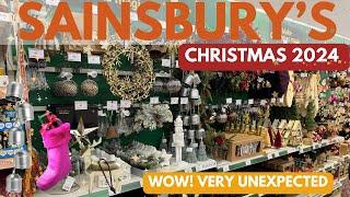 WOW! Didn't Expect This. Sainsbury’s Christmas Decorations Collection 2024