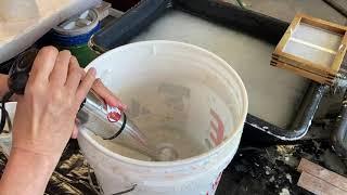 Papermaking Tip: Reconstituting Paper Pulp