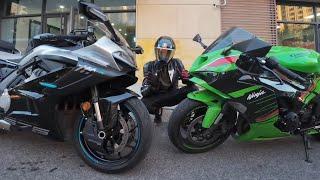 675SR-R vs ZX6-R | Street battle | Dragy | 0-100km/h | pros and cons |