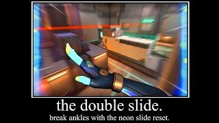 the neon double slide