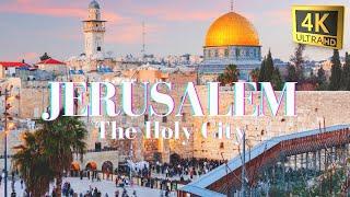 JERUSALEM, יְרוּשָׁלַיִםI THE HOLY CITY I 4K AERIAL TOUR I DRONE FOOTAGE I 2022