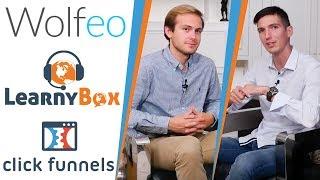 WOLFEO, Systeme.IO, LEARNYBOX, CLICKFUNNELS, quoi CHOISIR ? Kevin HANOT (1/2)