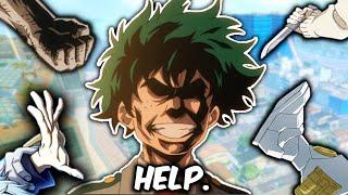 Deku AGAINST ALL ODDS in CRACKED Lobby in MY HERO ULTRA RUMBLE