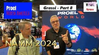 Proel North America at NAMM 2024 with The Myles Revolution (Grassi - Part 8 of 12)