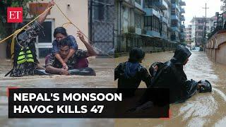 Monsoon mayhem in Nepal leaves 47 dead amid landslides and lightning strikes