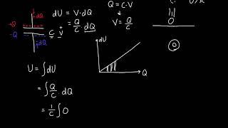 Finding the Energy Stored in a Capacitor